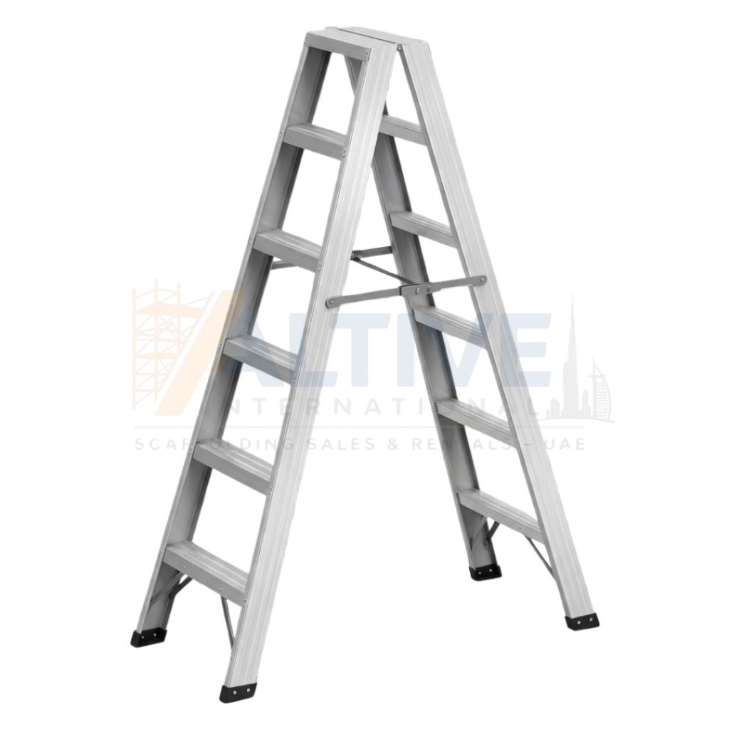 durable aluminium ladder resistant to corrosion and suitable for long term use in UAE